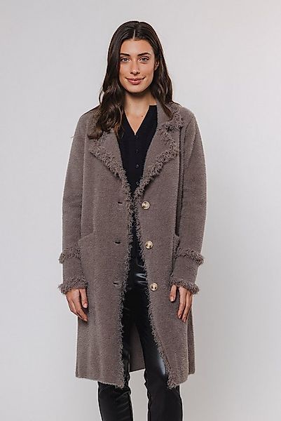 Rino & Pelle Longstrickjacke CATENA mit Fransendetails und Knöpfen günstig online kaufen