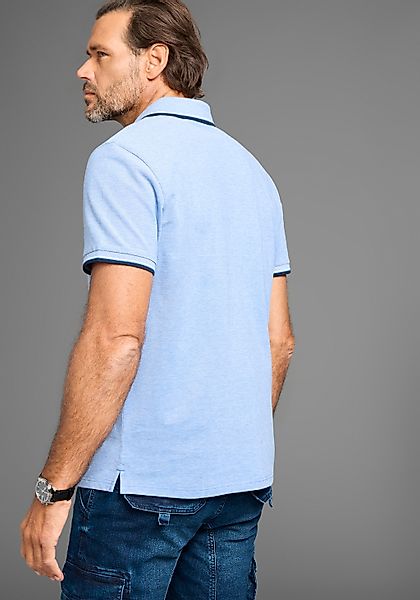 H.I.S Poloshirt mit sportlichen Kontraststreifen & günstig online kaufen
