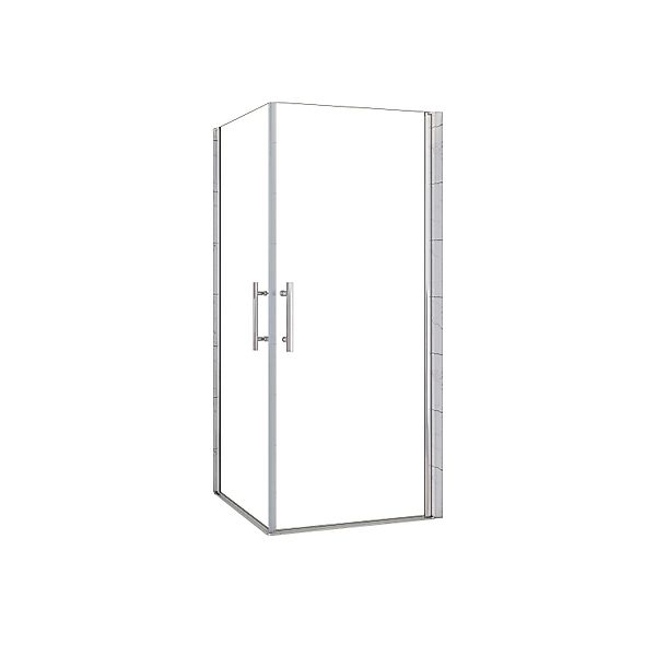 AICA Schwingtür Duschtür ESG Nano-Glas Eckeinstieg Duschabtrennung Dusche D günstig online kaufen