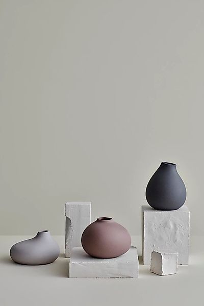 BLOMUS Dekovase "NONA, aus Porzellan, unglasiert" Vase in 3 unterschiedlich günstig online kaufen