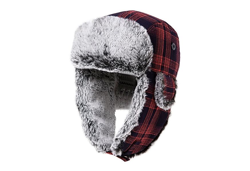 YI Fellimitatmützen Warme Fliegermütze Wintermütze mit Ohrenklappen weiche günstig online kaufen