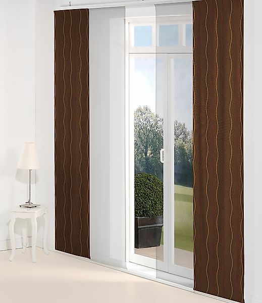 Wirth Schiebegardine "Sepino" Paneelwagen 1 Stk. tlg. günstig online kaufen