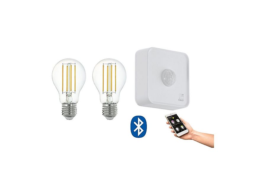 EGLO LED-Leuchtmittel Lm_led_e27, E27, E27 - 2X6W - Glas - Ø60mm - Bluetoot günstig online kaufen