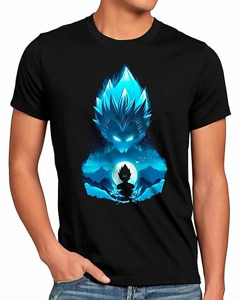 style3 Print-Shirt Herren T-Shirt Vegeta Victory super dragonball z gt song günstig online kaufen