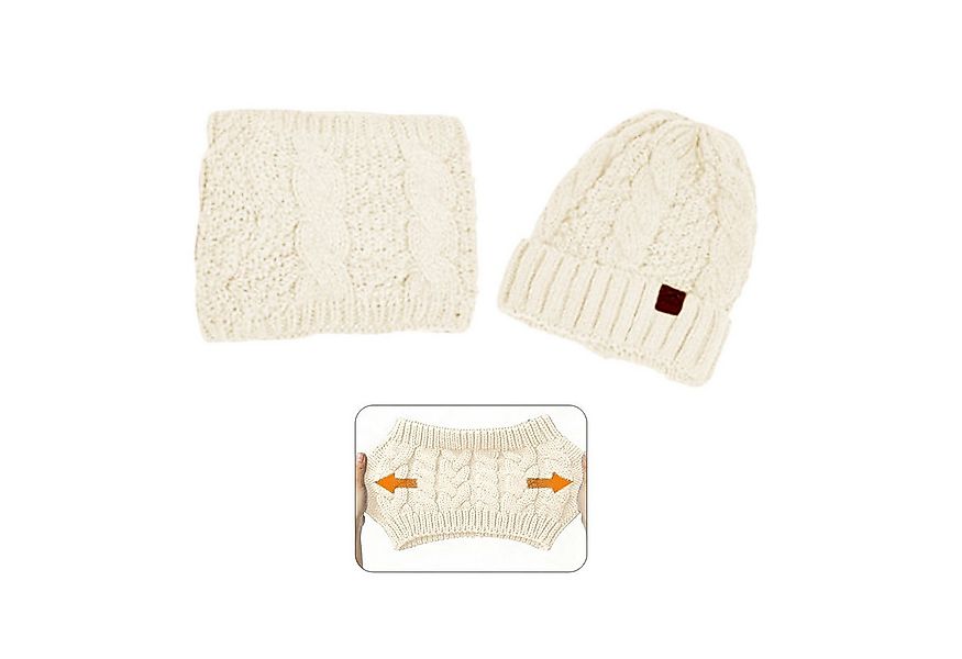 OKWISH Strickmütze Damen Wintermütze und Schal Set Strickmütze Mützen- und günstig online kaufen