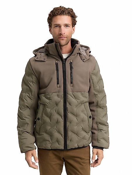 TOM TAILOR Steppjacke, mit Kapuze, mit Kapuze günstig online kaufen