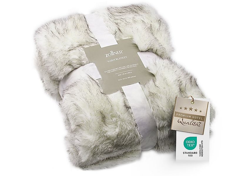 Wohndecke, ZOLLNER, 150 x 200 cm, 100% Polyester, vom Hotelwäschespezialist günstig online kaufen
