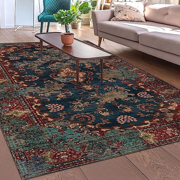 Bamyum Teppich Kinvevart Teppich mit ChenilleDruck, günstig online kaufen