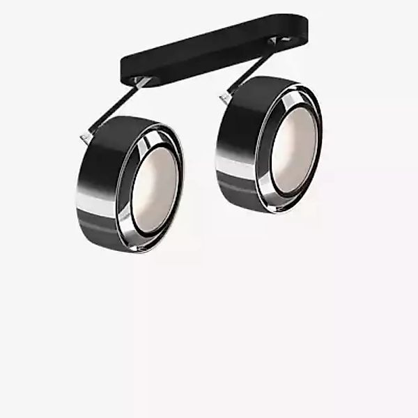Occhio Più R Alto 3d Doppio Volt S40 Strahler LED 2-flammig, Kopf chrom glä günstig online kaufen