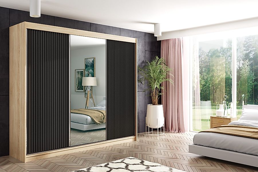 ALTDECOR Schiebetürenschrank RYFLO (Kleiderschrank Garderobenschrank mit günstig online kaufen