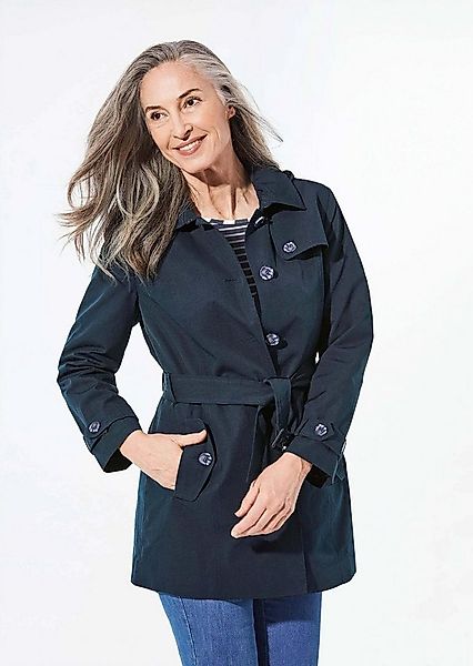 GOLDNER Outdoorjacke Kurzmantel im Trenchcoat-Stil günstig online kaufen