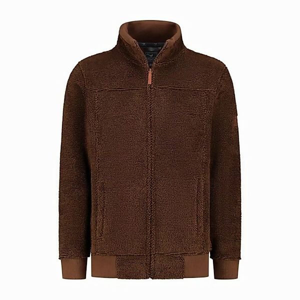 MGO Strickjacke MGO Charles Cardigan Men Brown L günstig online kaufen