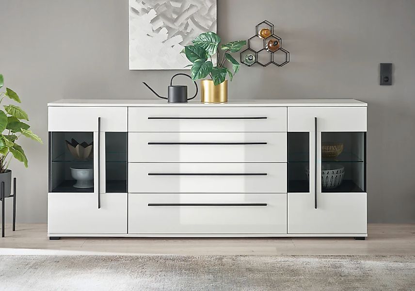 INOSIGN Sideboard "Cantara, moderner Schrank, Kommode in Eiche Evoke oder w günstig online kaufen