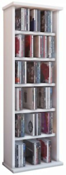 VCM Holz CD DVD Stand Regal Schrank Aufbewahrung Standregal Ständer Vostan günstig online kaufen