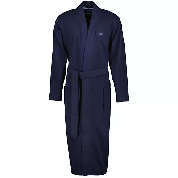 JOOP Herren Bademantel Kimono Pique 1656 - Farbe: Blau - 175 - S günstig online kaufen