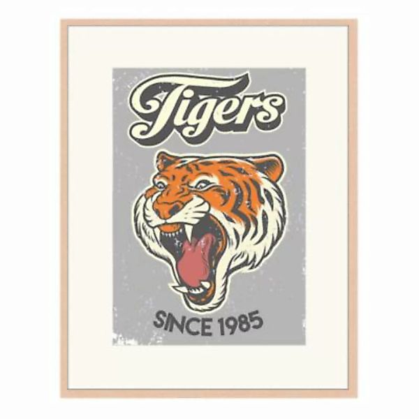 Any Image Wandbild Tigers beige Gr. 30 x 40 günstig online kaufen