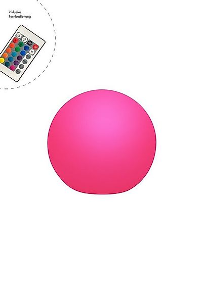8 seasons design LED Kugelleuchte Shining Globe, RGB, LED wechselbar, Farbw günstig online kaufen