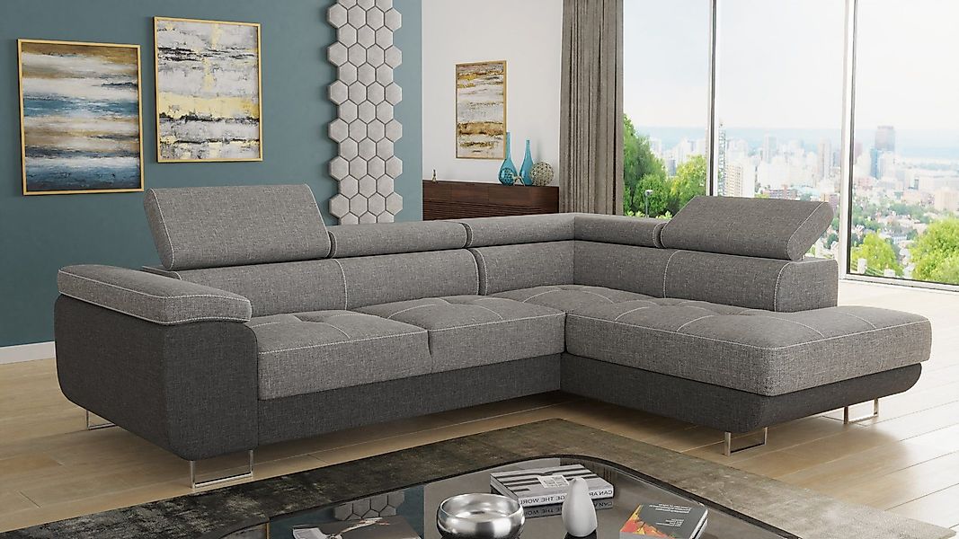Sofnet Ecksofa Caris, mit Schlaffunktion und günstig online kaufen