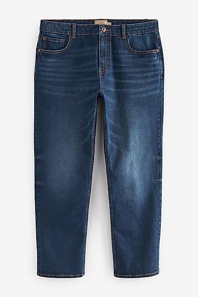 Next Straight-Jeans Straight-Fit Stretch-Jeans mit Gürtel günstig online kaufen
