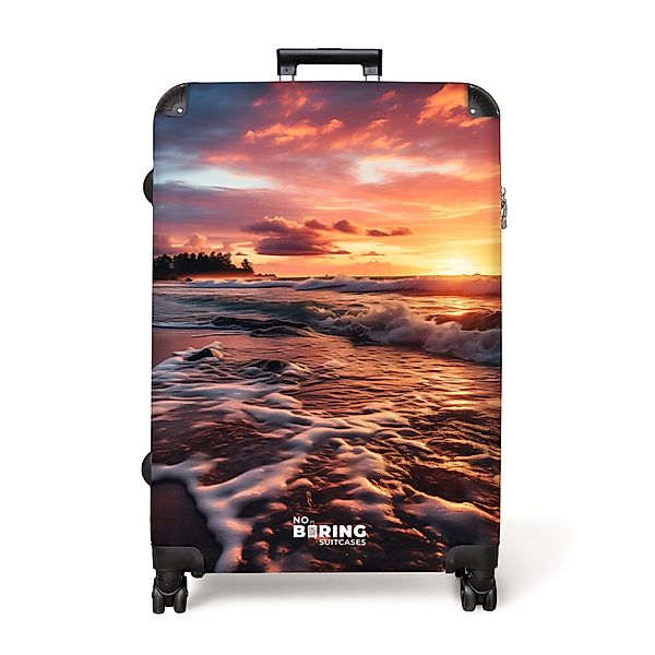 NoBoringSuitcases.com© Hartschalen-Trolley Meer bei Sonnenuntergang 77 günstig online kaufen