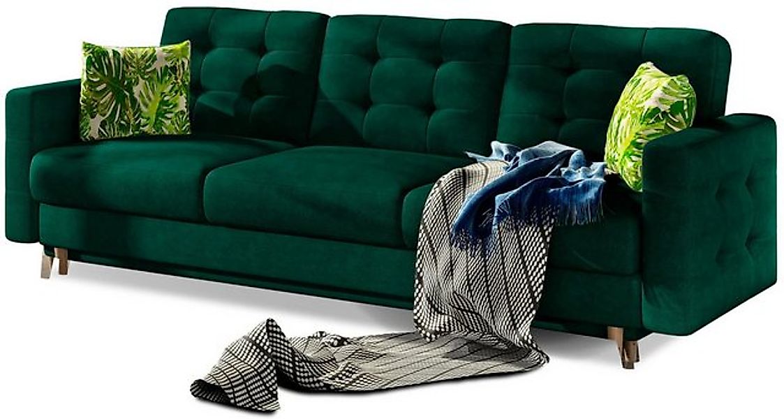 DB-Möbel Sofa "Askard" Dreisitzer-Sofa Modern, Retro oder Skandinavisch. günstig online kaufen