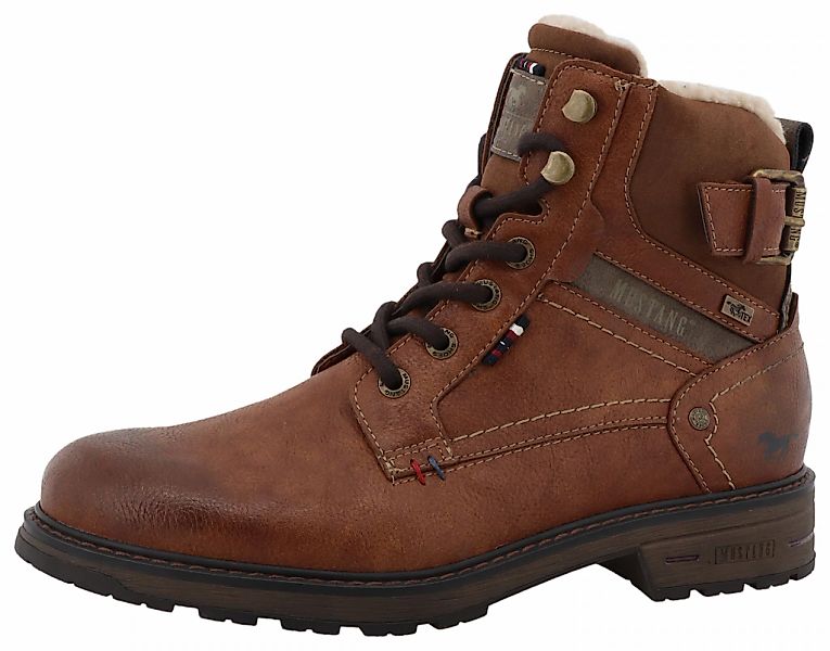 Mustang Shoes Winterstiefelette "Marian" Stiefelette, Boots mit praktischem günstig online kaufen