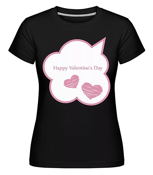 Happy Valentine's Day Bubble · Shirtinator Frauen T-Shirt günstig online kaufen
