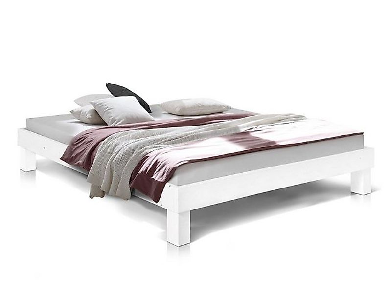 Moebel-Eins Massivholzbett, PUMBA Massivholzbett ohne Kopfteil, Material Ma günstig online kaufen