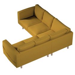 Bezug für Norsborg 4-Sitzer Ecksofa, gelb, Norsborg 4-Sitzer Ecksofabezug, günstig online kaufen