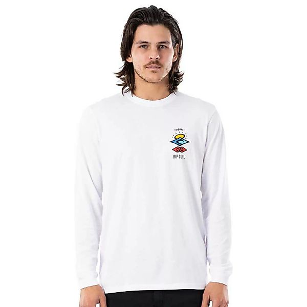 Rip Curl Search Essential Langarm-t-shirt XL White günstig online kaufen