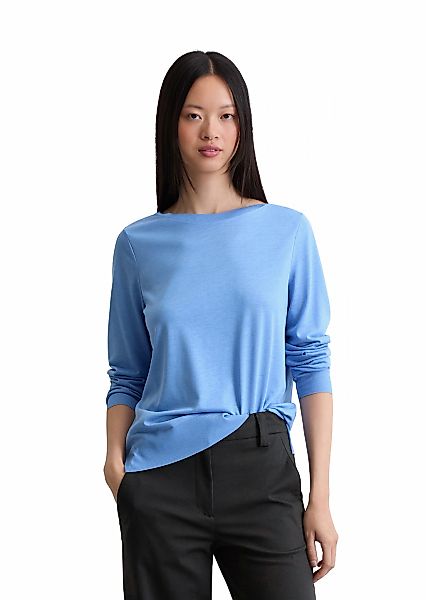 Marc OPolo Langarmshirt "aus TENCEL™ Lyocell-Baumwolle-Mix" günstig online kaufen