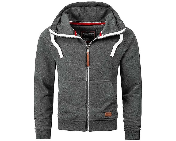Alessandro Salvarini Sweatjacke A. Salvarini Herren Sweatjacke AS192 Sweatj günstig online kaufen