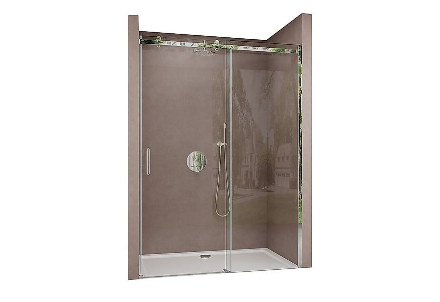 doporro Dusch-Schiebetür Duschtür Nischentür Duschabtrennung Duschkabine Kl günstig online kaufen