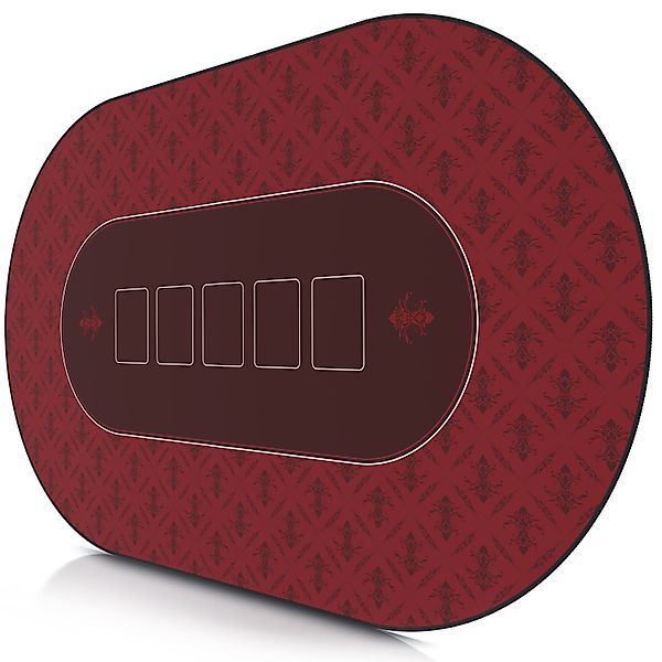 CSL Spieltisch, XXL Pokermatte 100x60cm, ovale günstig online kaufen