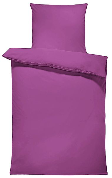 One Home Bettwäsche Unifarben Einfarbig, Renforcé, günstig online kaufen
