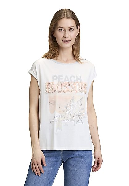 Cartoon Kurzarmshirt Cartoon Rundhals-Shirt mit Placement günstig online kaufen