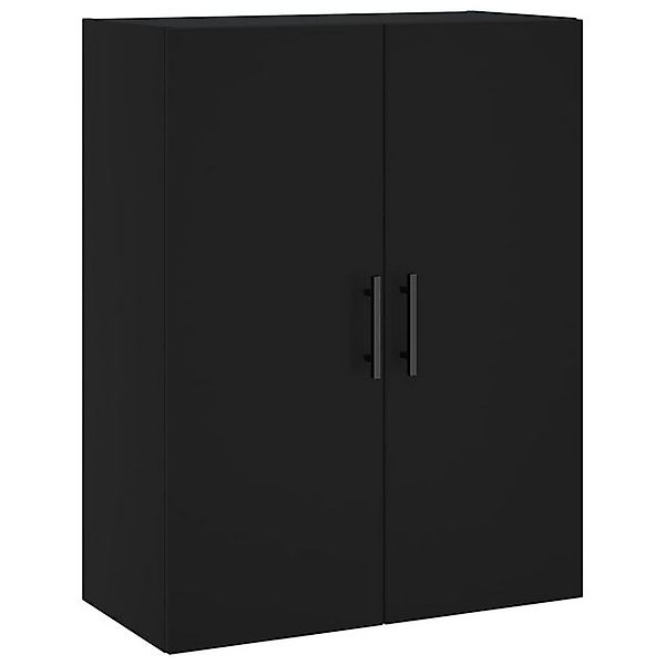 vidaXL Hängeschrank Wandschrank Schwarz 69,5x34x90 cm günstig online kaufen