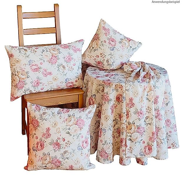 matches21 HOME & HOBBY Tischdecke Tischläufer CHLOE Rosen Blüten Jacquard P günstig online kaufen