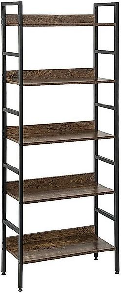 Woltu Standregal, 1-tlg., Hochregal Küchenregal aus Holz und Stahl günstig online kaufen