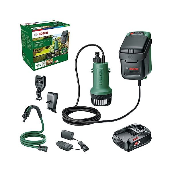 Bosch Home & Garden Akku-Gartenpumpe GardenPump günstig online kaufen