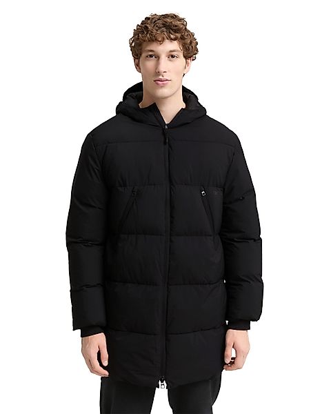 TOM TAILOR Denim Steppjacke mit Logo günstig online kaufen