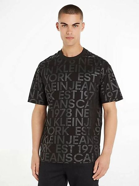 Calvin Klein Jeans T-Shirt LOGO AOP TEE günstig online kaufen