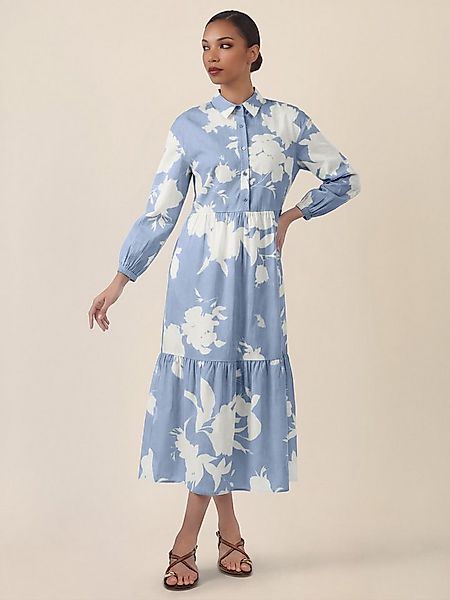 Apart Midikleid mit floralem Allover-Print günstig online kaufen