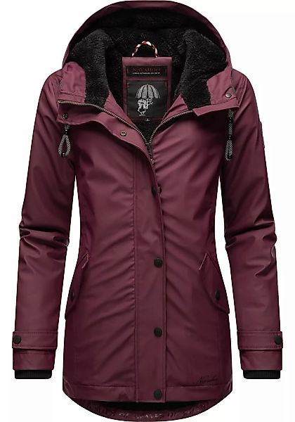 Navahoo Regenjacke "Lindraa", mit Kapuze, stylische wasserdichte Outdoorjac günstig online kaufen