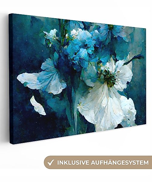 OneMillionCanvasses® Leinwandbild Blumen - Blumenstrauß - günstig online kaufen