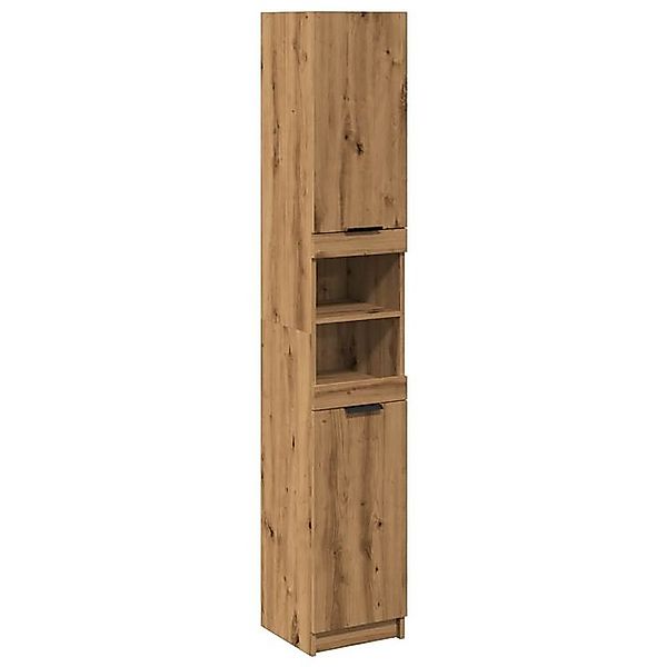 vidaXL Badezimmerspiegelschrank Badschrank Artisan-Eiche 32x34x188,5 cm Hol günstig online kaufen