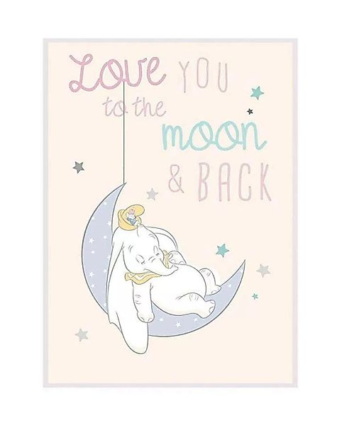 Komar Poster »Dumbo Moon«, Disney, (1 St.) günstig online kaufen
