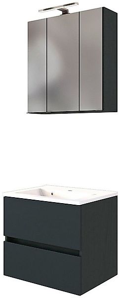 welltime Badmöbel-Set Baabe, (Set, 2-St), Breite 60 cm, Softclose-Funktion günstig online kaufen