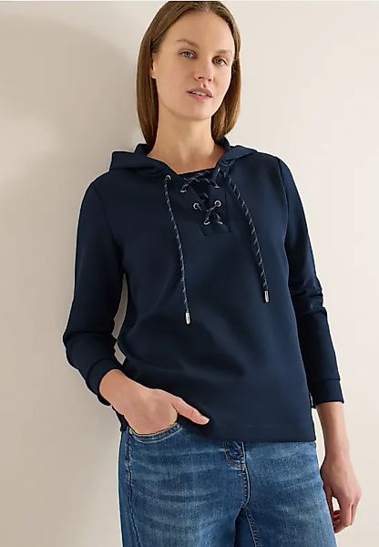 Hoodie Shirt mit Strings günstig online kaufen