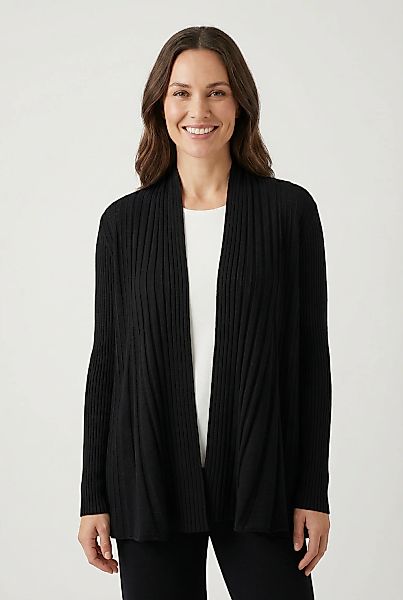 FREEQUENT Strickjacke "FQCLAUDISSE-S-CAR" in Feinstrick-Qualität und ohne V günstig online kaufen